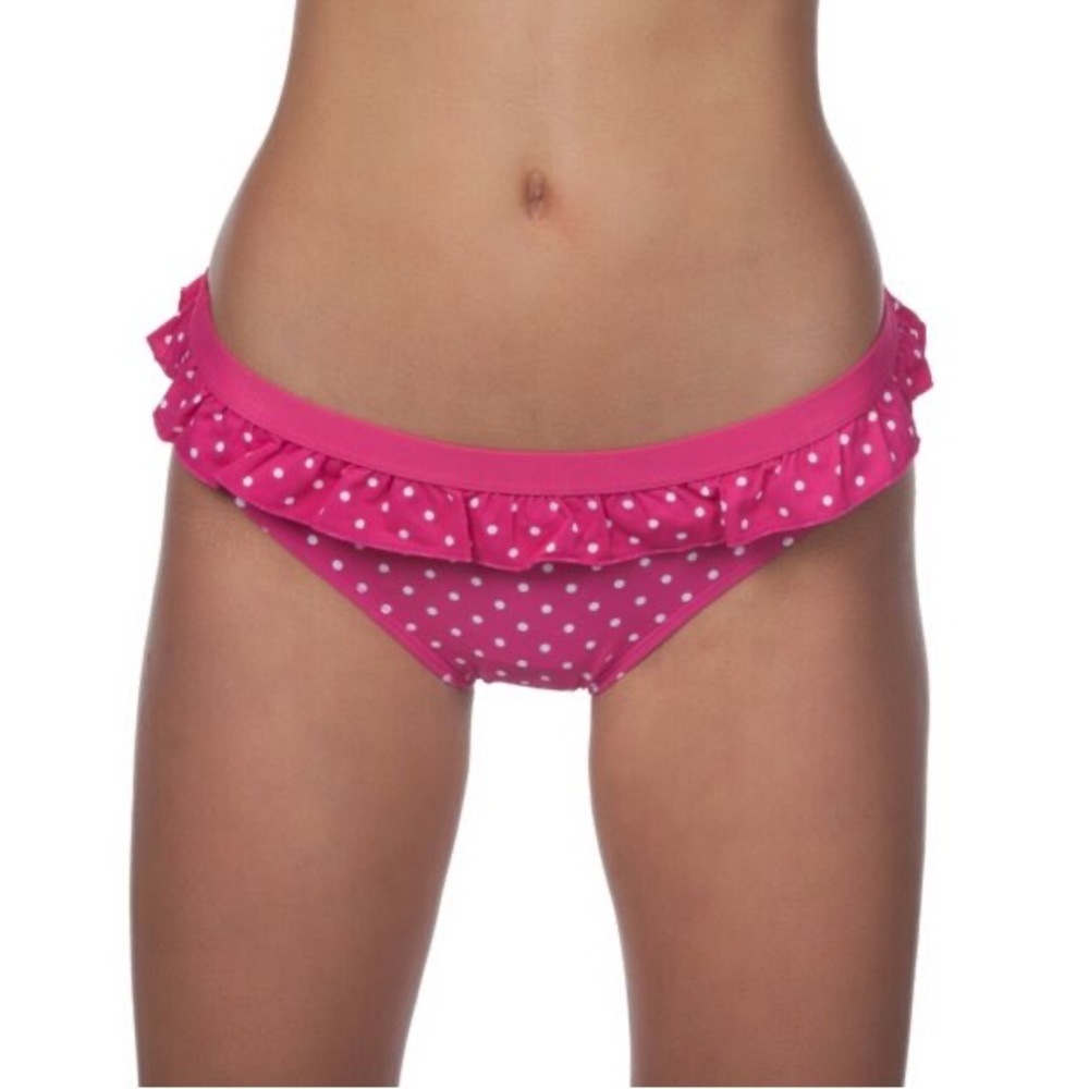 Panache Betty Polka Dot Low Rise Frill Bikini Swimsuit Swim Bottom - Picture 4 of 9